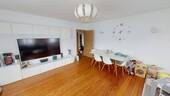 Wohn- & Essbereich - Großzügige 3-Zimmer-Wohnung mit Südbalkon - stilvoll wohnen im Altbauflair in WeilheimTeck
