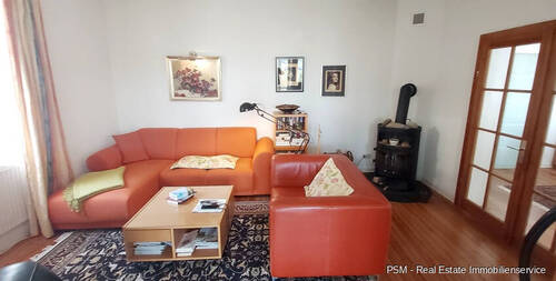 Wohnzimmer mit Kamin - 