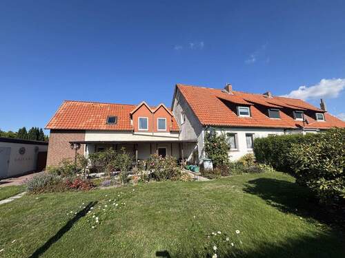 Rückansicht - Reihenendhaus mit 125,60 m&sup2; in Wunstorf zum Kaufen