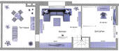 Grundriss Wohnung 1.OG - 