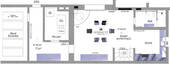 Grundriss Wohnung EG - 