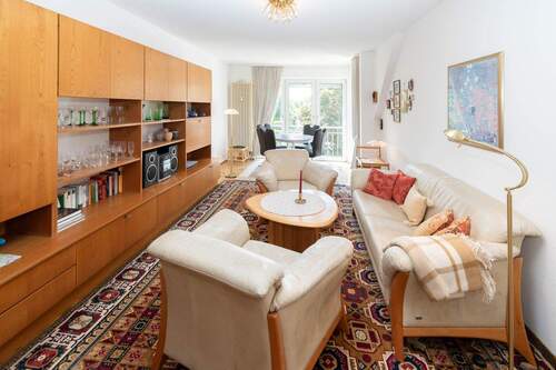 Wohnzimmer - Etagenwohnung mit 52,00 m² in Leipzig / Lützschena-Stahmeln zur Miete