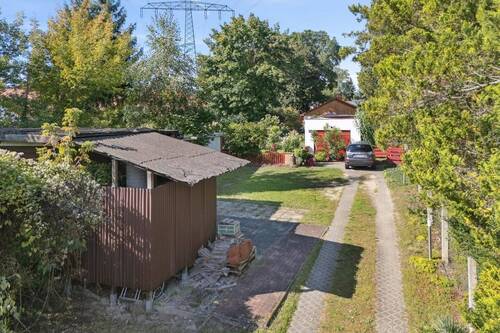 Blick auf das Grundstück - Grundstück zum Kaufen in Blankenfelde-Mahlow