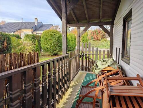 Terrasse Holzhaus - 