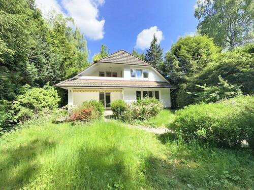 Blick aufs Haus - 