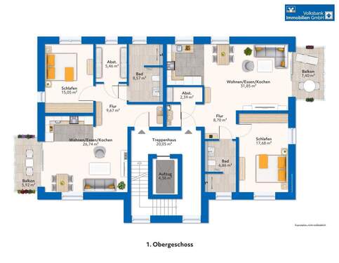 1. Obergeschoss - 