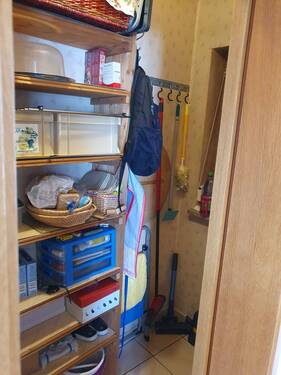 auch eine Abstellkammer sollte nicht fehlen - 