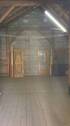 Abstellfläche unter Scheunendach - 