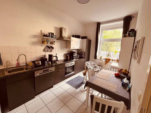 Küche - 3 Zimmer Etagenwohnung zum Kaufen in Erfurt