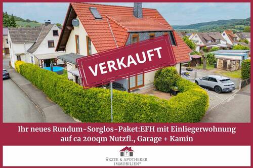 Hausansicht - Ihr neues Zuhause in Zierenberg: garantiert stressfrei einziehen !