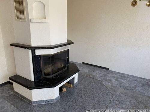 Kamin - Reihenendhaus in Schlottwitz - 
