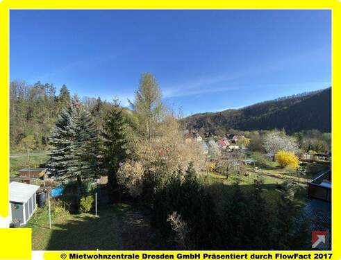 Ausblick - Reihenendhaus in Schlottwitz - Schönes Reihenendhaus in toller Lage zwischen Weesenstein und Glashütte!!