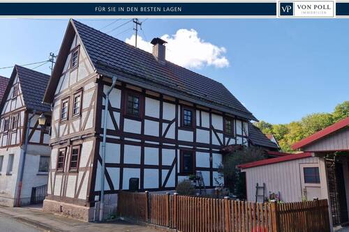 Bild 1 - Gemütliches Fachwerkhaus mit pflegeleichtem Garten in Wanfried OT