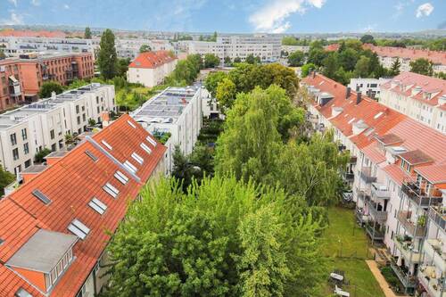 Hofansicht - Mehrfamilienhaus, Wohnhaus mit 533,40 m² in Leipzig zum Kaufen