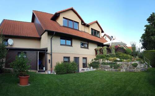 Haus Gartenseite - Einfamilienhaus mit 200,00 m&sup2; in Roßtal zum Kaufen