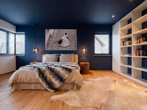 Masterbedroom_Beispiel_Staging - Doppelhaushälfte mit 238,00 m&sup2; in Ottobrunn zum Kaufen