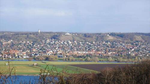 Ausblick nach Radebeul - 4 Zimmer Etagenwohnung zum Kaufen in Dresden