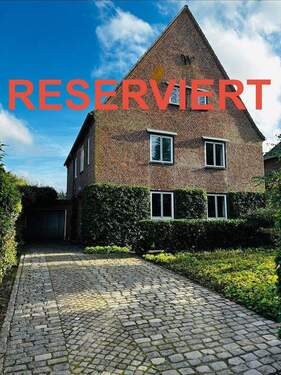 Straßenansicht - Solide u. gepflegt, Backsteinklassiker in Flensburgs Top-Lage, ohne Provision