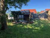 Gartenhaus mit Terrasse - 