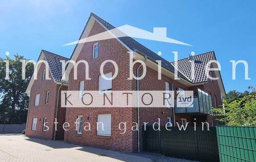 Ansicht - Moderne 2-Zimmer-Wohnung mit Einbauküche und Balkon in Cappeln- Wohnberechtigungsschein notwendig!