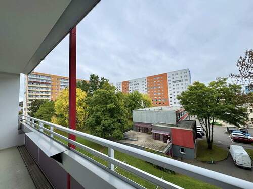 Loggia - 1 Zimmer Etagenwohnung in Chemnitz