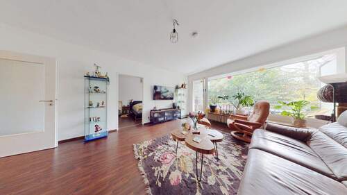 Wohn- und Esszimmer - 3 Zimmer Etagenwohnung zum Kaufen in Bremen