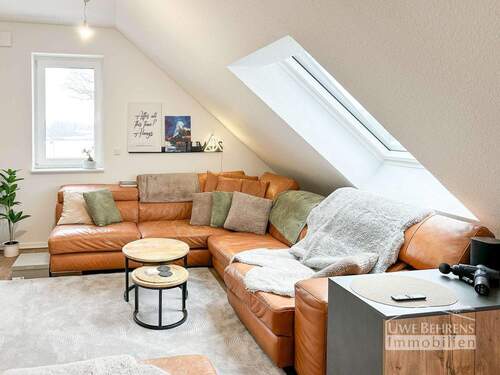 Wohnbereich - 3 Zimmer Etagenwohnung zur Miete in Sauensiek