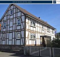 Zweifamilienhaus mit Einliegerwohnung, schönem Garten und Garage - Eschwege / Niederdünzebach