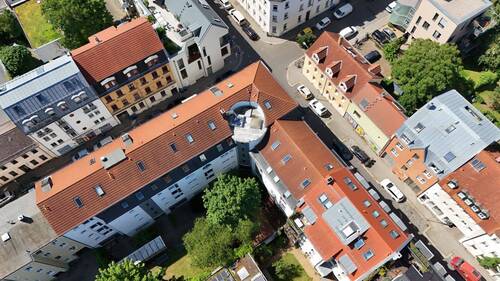 Vogelperspektive - 2 Zimmer Etagenwohnung zum Kaufen in Leipzig