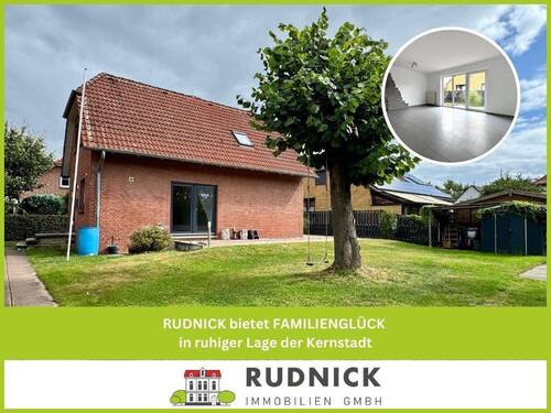RUDNICK bietet FAMILIENGLÜCK in ruhiger Lage der Kernstadt - RUDNICK bietet FAMILIENGLÜCK in ruhiger Lage der Kernstadt