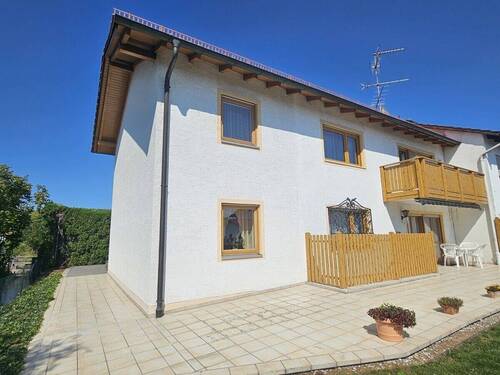 Terrasse und Balkon - Reihenendhaus mit 159,00 m² in Teising zum Kaufen