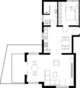 Grundriss Wohnung 3 - 