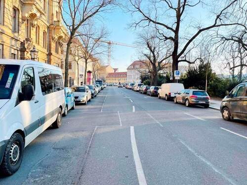 Blick in die Straße - 