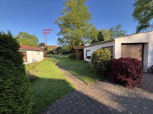 Garten mit Grenze - 