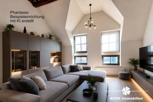 KI-Beispiel Wohnzimmer - 3 Zimmer Einfamilienhaus in Eschau / Sommerau
