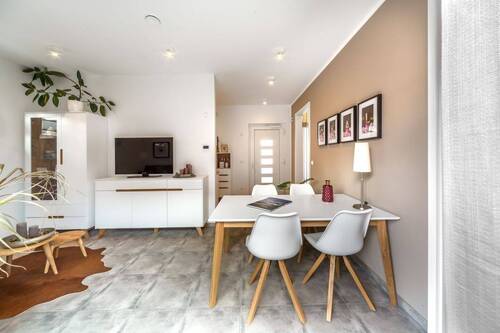 Ansicht Esszimmer/Wohnzimmer Einliegerwohnung - 