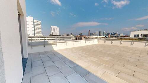 Terrasse - Etagenwohnung mit 104,50 m&sup2; in Frankfurt zum Kaufen