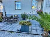 Terrasse mit Hintereingang - Einfamilienhaus mit 181,00 m² in Fürstenwalde zum Kaufen