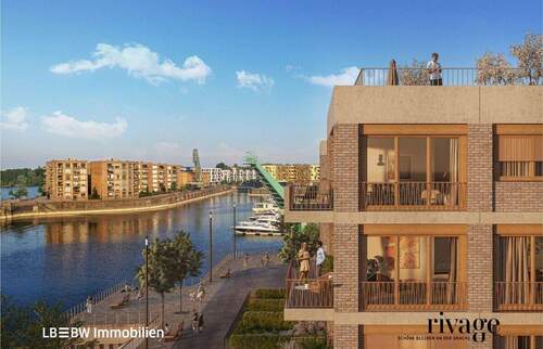 Außenvisualisierung - Etagenwohnung mit 79,00 m&sup2; in Mainz zum Kaufen