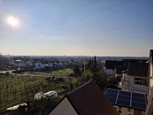 Blick in die Rheinebene.jpg - Mehrfamilienhaus, Wohnhaus mit 273,00 m&sup2; in Weinheim zum Kaufen