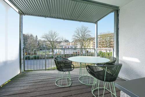 Balkon Wohnzimmer - 3 Zimmer Etagenwohnung in Düsseldorf / Derendorf
