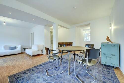 Wohn- und Essbereich - Etagenwohnung mit 100,00 m&sup2; in Düsseldorf / Derendorf zum Kaufen