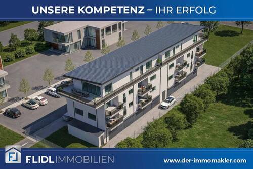 Bild 1 - Exklusive 2 Zimmerwohnung m. Balkon 1. OG - Neubau