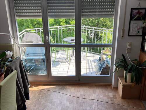 Tür zum Balkon - 