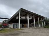 Stützen - mehrere Hallen mit Wohnhaus #Wohnen und Arbeiten