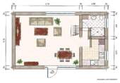 Grundriss Gästehaus EG - 