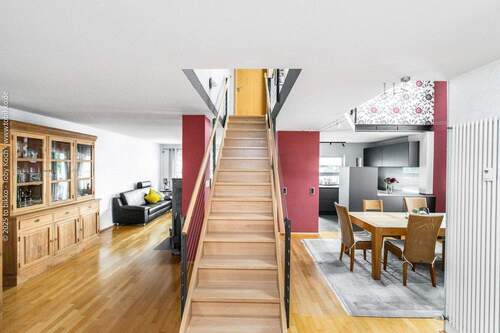 Treppe Obergeschoss zum Dachgeschoss - 