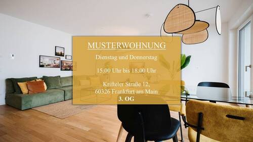 Musterwohnung - 4 Zimmer Etagenwohnung zum Kaufen in Frankfurt