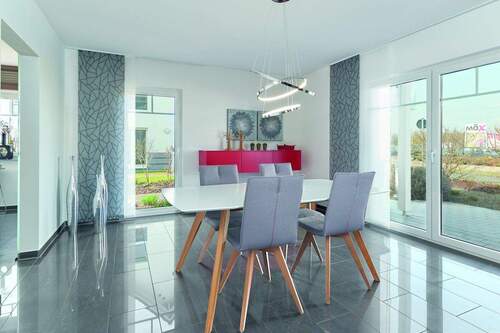 Moderne Esszimmer-Atmosphäre - Bungalow mit 171,60 m&sup2; in Ellefeld Vogtland zum Kaufen