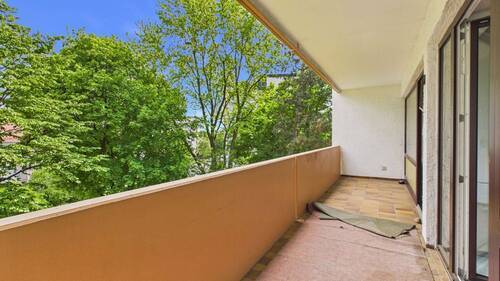 Balkon - 3 Zimmer Etagenwohnung in Stadtbergen
